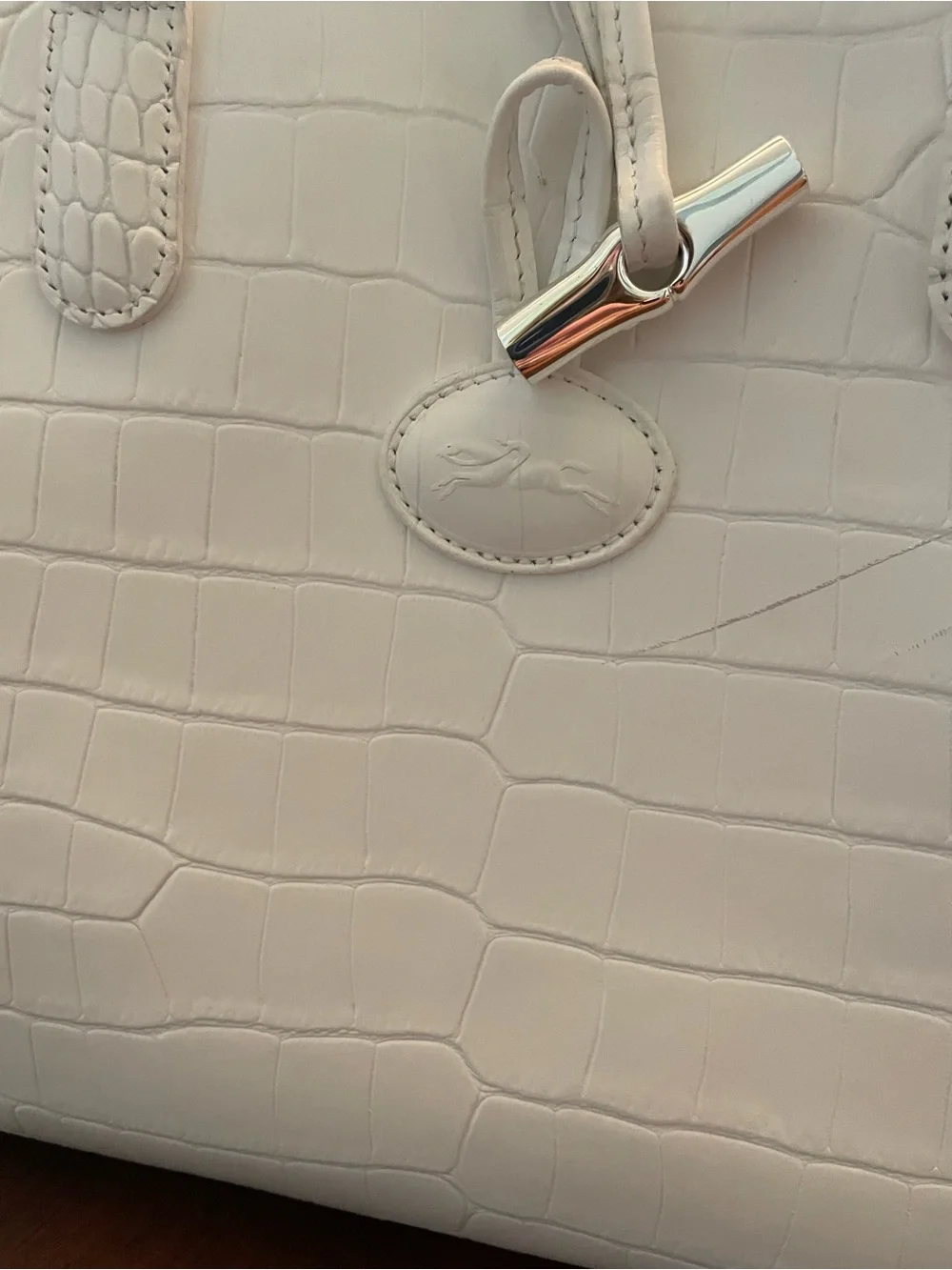 Longchamp structured satchel